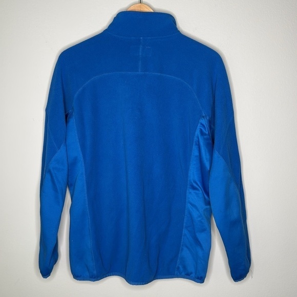 B Vertigo Women's Equestrian Fleece Zipper Lightweight Jacket in Blue Size 14 - Picture 6 of 9